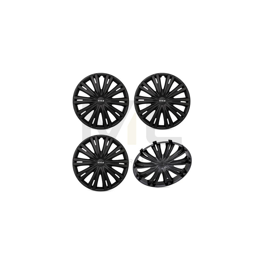 ARGO 15 GIGA BLACK Wheel trims 15 Inch Black