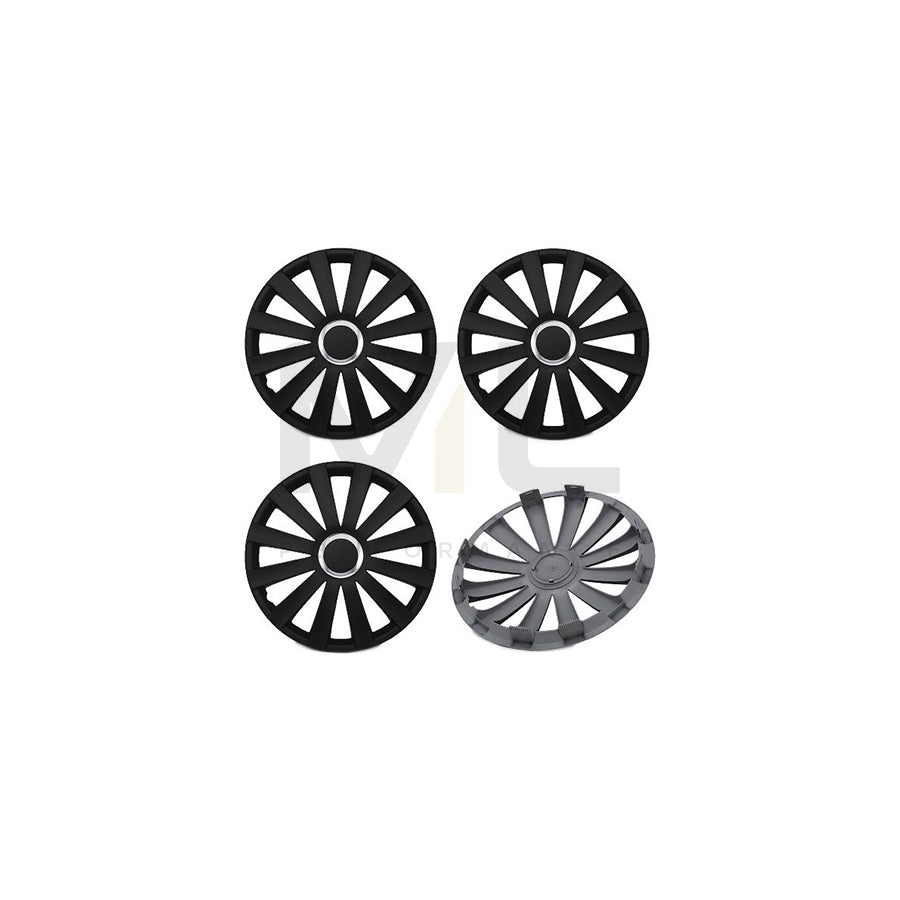 ARGO 16 SPYDER PRO BLACK Wheel trims 16 Inch Black