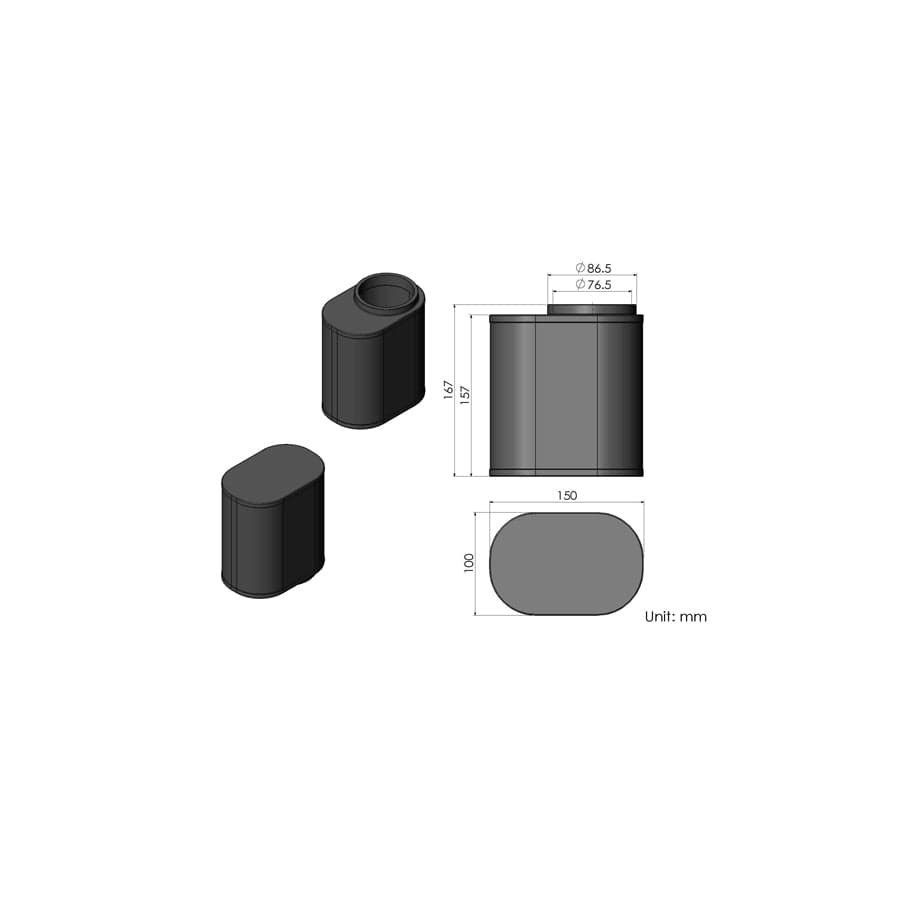 Armaspeed CS56-AR60033 Vw Golf 7 1.2 1.4 Al & Cf
 Replacement Filter