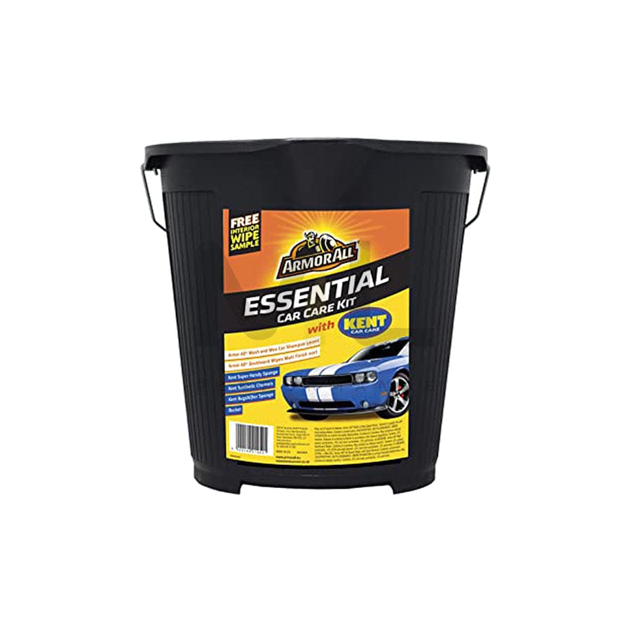 ARMORALL AA Essentials Car Care Kit (With Kent) in a bucket