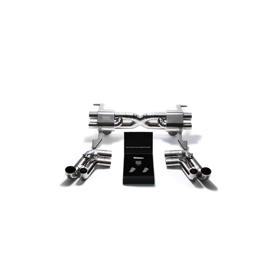 Armytrix AUR11-C Titanium Valvetronic Exhaust System Audi R8 V10 5.2L FSI 2009-2013