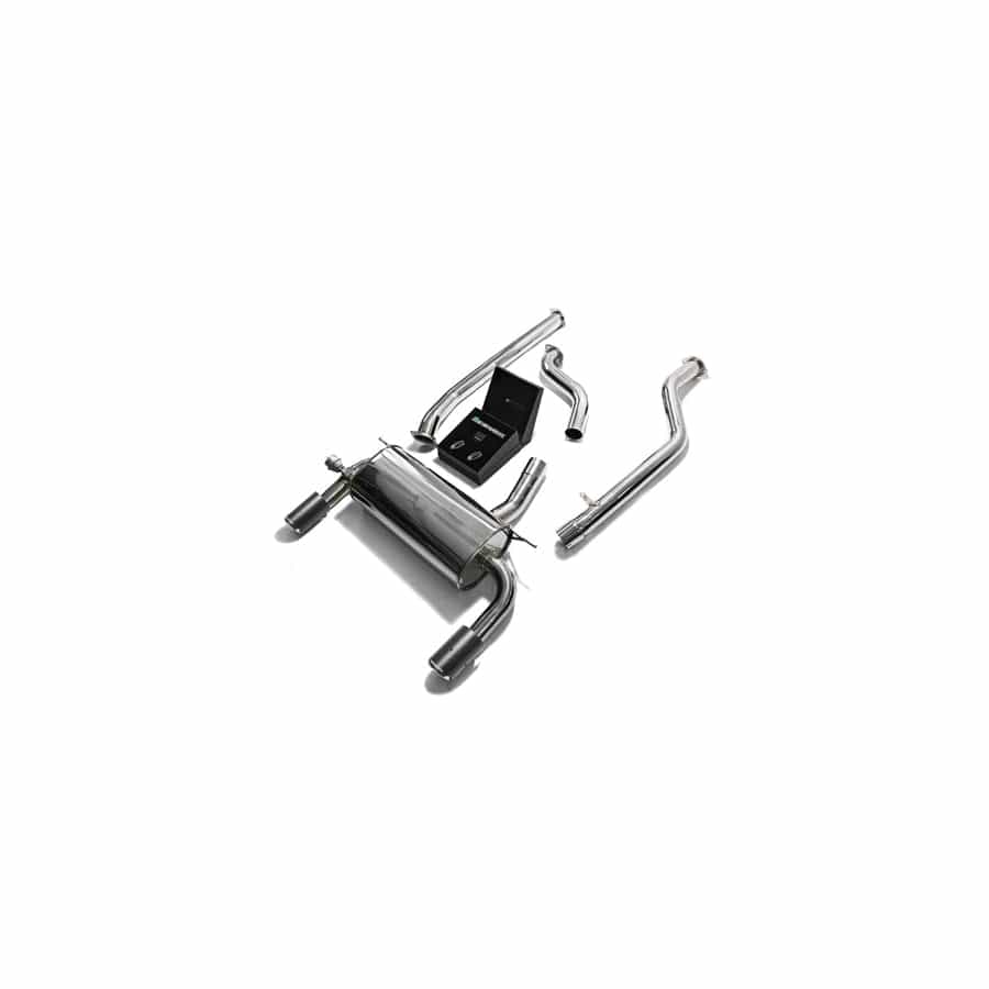 Armytrix BF32B-DC11 Valvetronic Exhaust System BMW 3-Series | 4-Series F3x 2016-2021 with Dual Carbon Fiber 3.5"