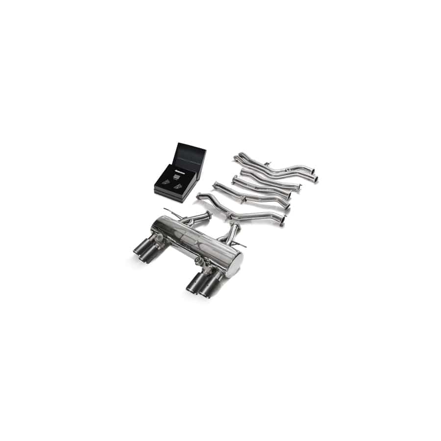 Armytrix BMF8M-QC11 Valvetronic Exhaust System BMW M3 | M4 F8x 2015-2020 with Quad Carbon Fiber 3.5"