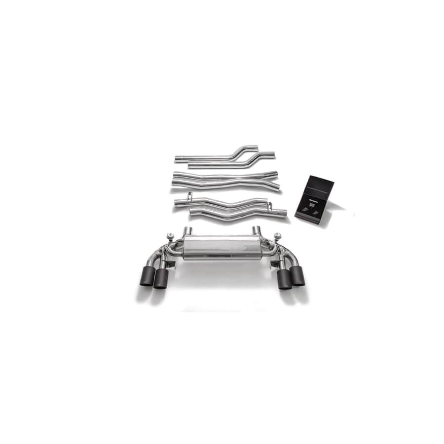 Armytrix BMF9M-QS38M Valvetronic Exhaust System BMW M5 F90 2018-2022 with Quad Matte Black 4"