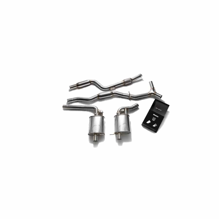 Armytrix MB052-LC Stainless Steel Valvetronic Catback Exhaust System Mercedes-Benz C-Class W205 LHD 2015-2018