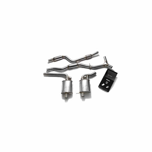 Armytrix MB052-LC Stainless Steel Valvetronic Catback Exhaust System Mercedes-Benz C-Class W205 LHD 2015-2018