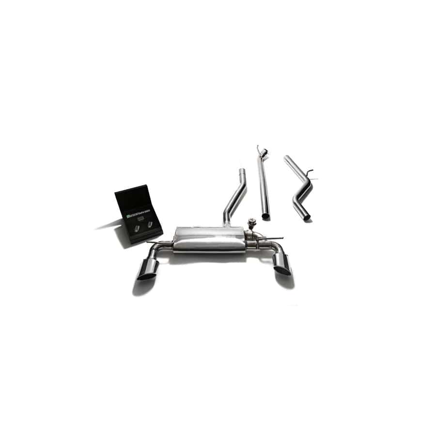 Armytrix MBA26-DS18C Valvetronic Exhaust System Mercedes-Benz A180 | A200 | A250 W176 2012-2015 with Dual Chrome Oval