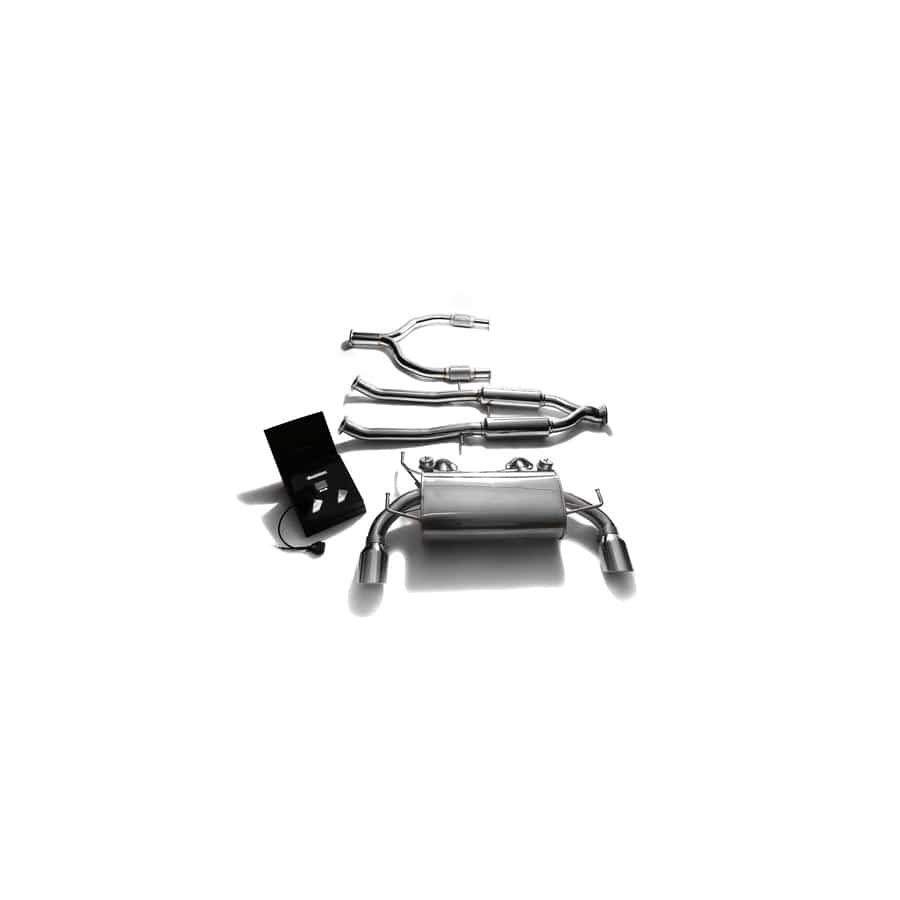 Armytrix NIZ37-DS13C Valvetronic Exhaust System Nissan 370Z 2009-2020 with Dual Chrome 4.5"