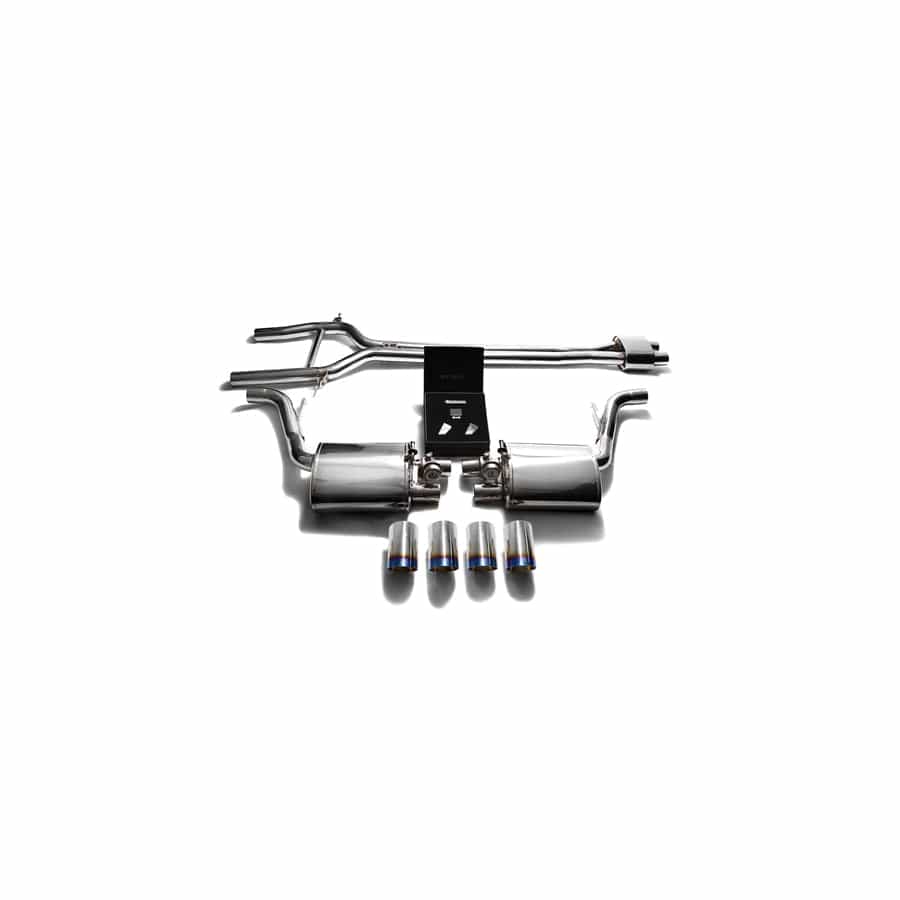 Armytrix P70N1-QS11B Valvetronic Exhaust System Porsche 970 Panamera | S | GTS 3.6/4.8L 2010-2013 with Quad Blue Coated 3.5"
