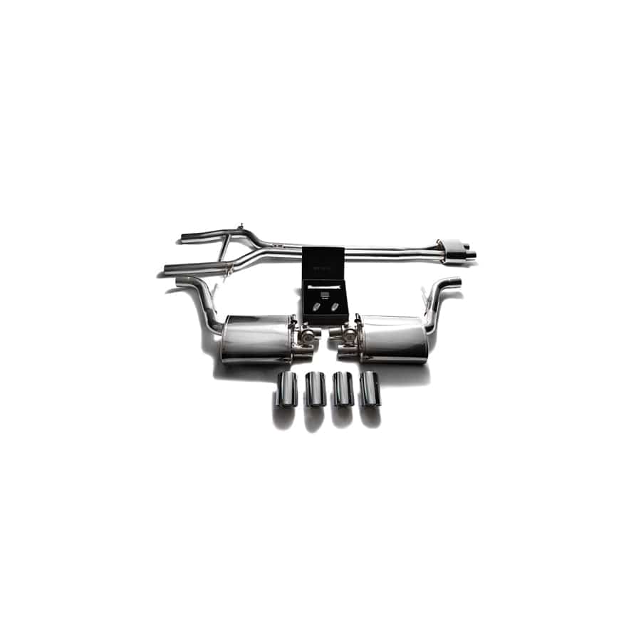 Armytrix P70N1-QS11C Valvetronic Exhaust System Porsche 970 Panamera | S | GTS 3.6/4.8L 2010-2013 with  Quad Chrome 3.5"