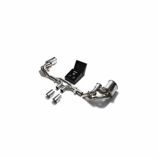 Armytrix P91GS-DS38C Valvetronic Exhaust System Porsche 991 GT3 | GT3 RS 2014-2016 with Dual Chrome 4"