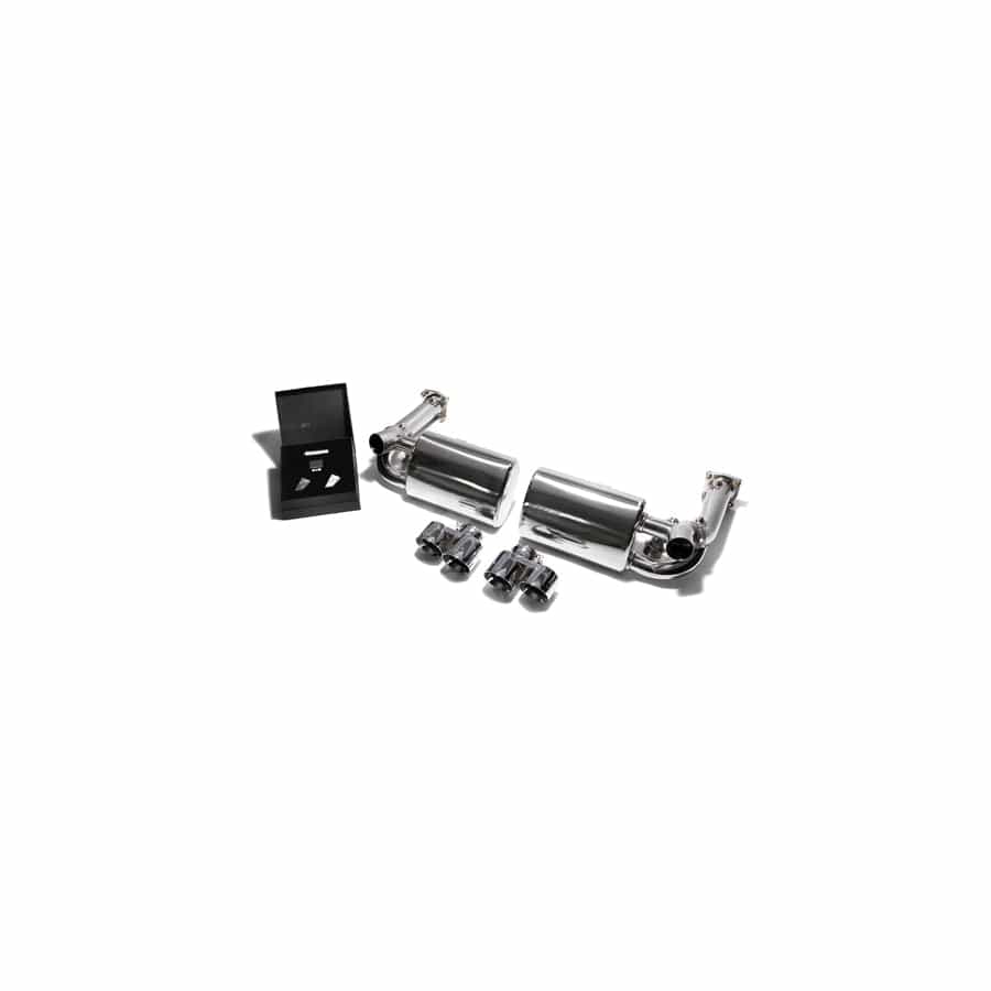 Armytrix P97TT-QS34C Valvetronic Exhaust System Porsche 997 Turbo 2007-2009 with  Quad Chrome 3.5"