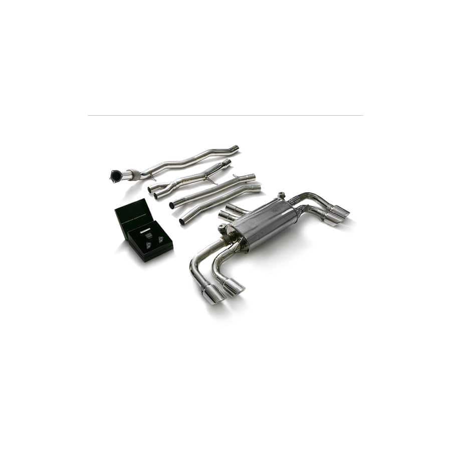 Armytrix PE3T1-QS30C Valvetronic Exhaust System Porsche Cayenne 2018+ with  Quad Chrome 4"