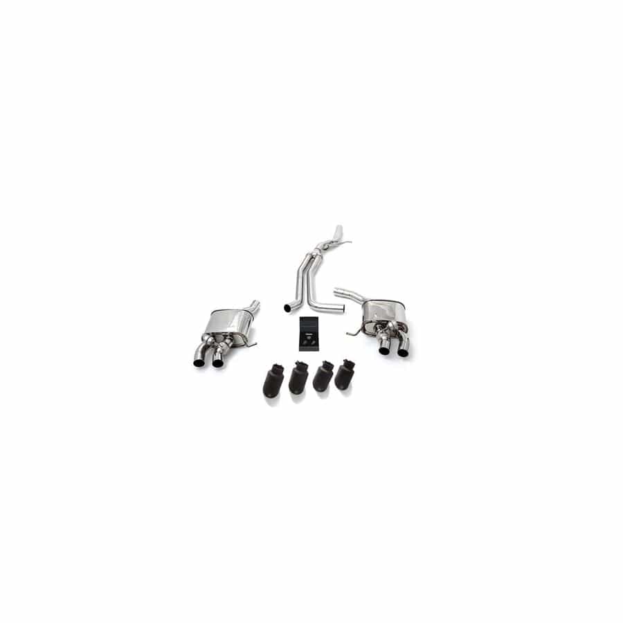 Armytrix PM2026-QS30M Valvetronic Exhaust System Porsche Macan 2.0T Facelift 2019+ with Quad Matte Black 4"