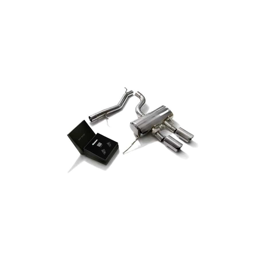 Armytrix VWG6R-DS23C Valvetronic Exhaust System Volkswagen Golf R MK6 2010-2014 with Dual Chrome 4"