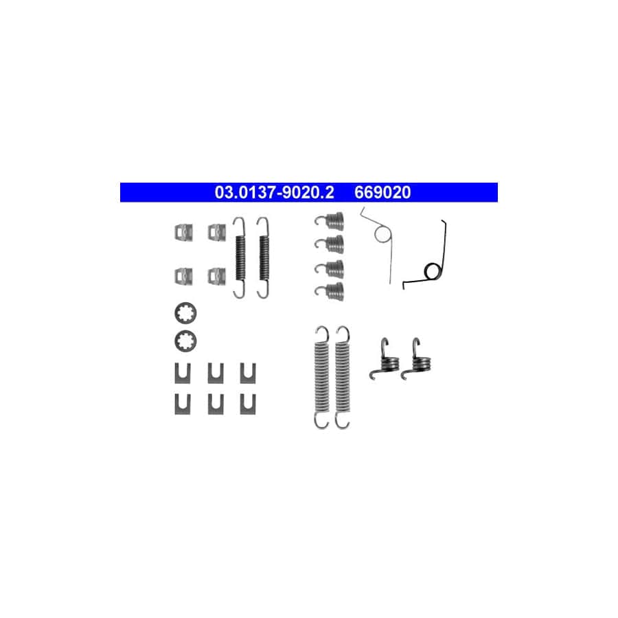 ATE 03.0137-9020.2 Accessory Kit, Brake Shoes