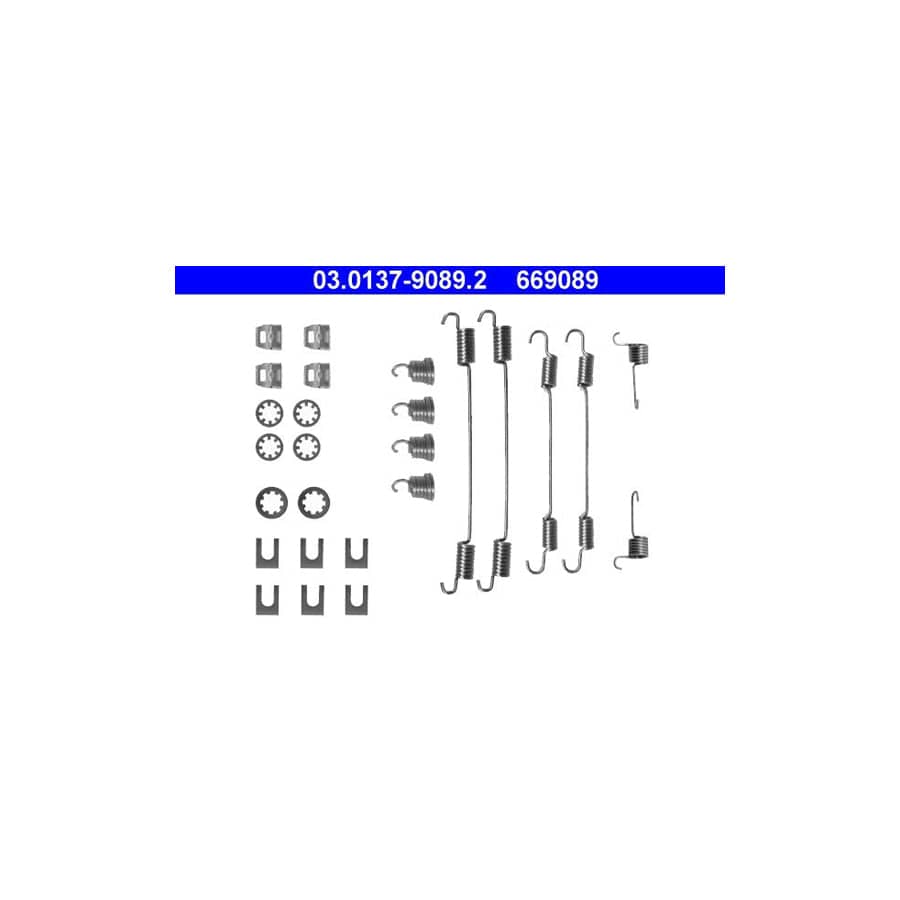 ATE 03.0137-9089.2 Accessory Kit, Brake Shoes for PEUGEOT 405
