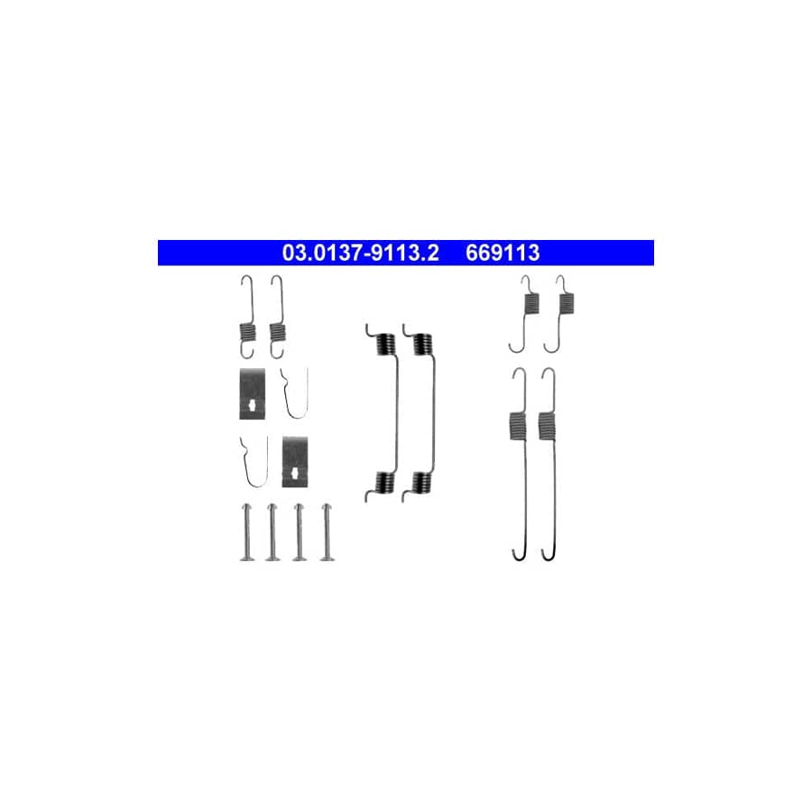 ATE 03.0137-9113.2 Accessory Kit, Brake Shoes