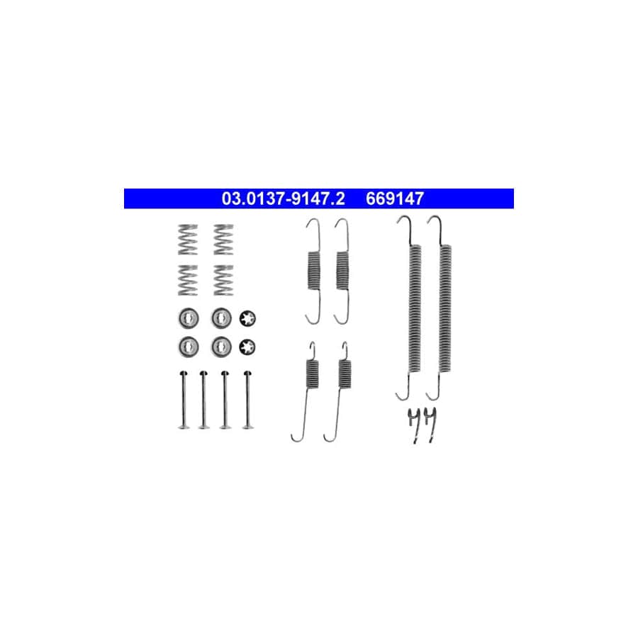 ATE 03.0137-9147.2 Accessory Kit, Brake Shoes for BMW 3 Series