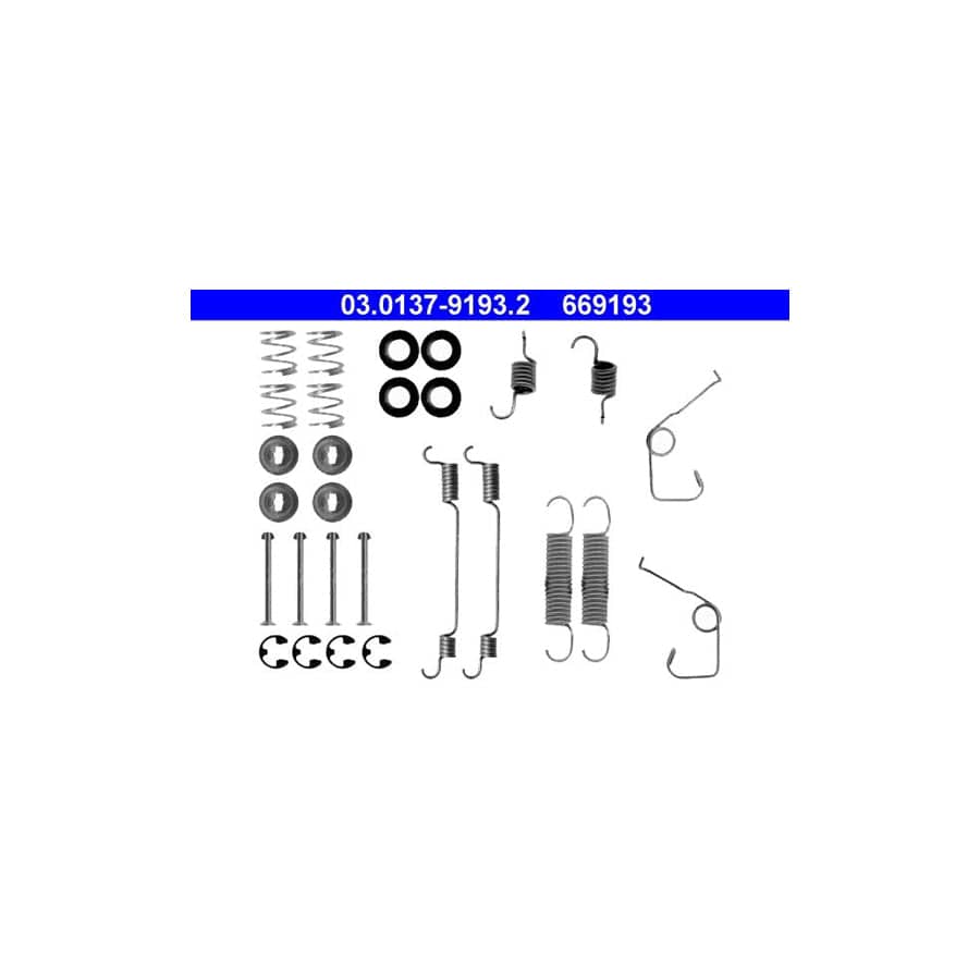 ATE 03.0137-9193.2 Accessory Kit, Brake Shoes for FORD TRANSIT