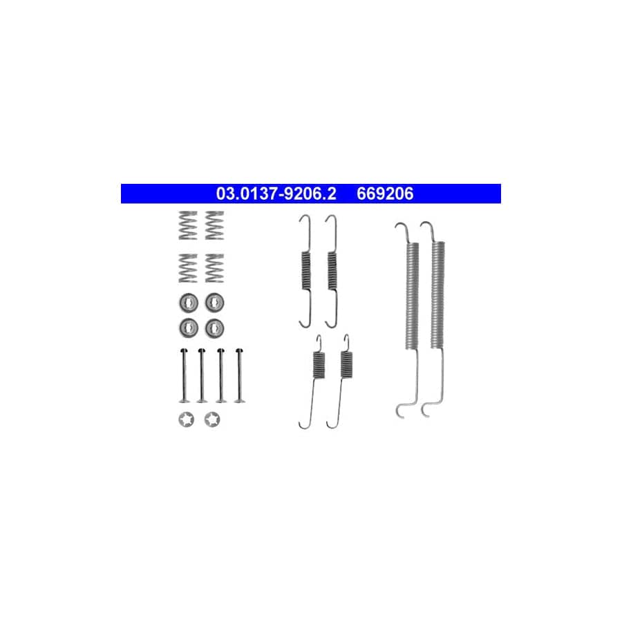ATE 03.0137-9206.2 Accessory Kit, Brake Shoes for RENAULT Espace III (JE)
