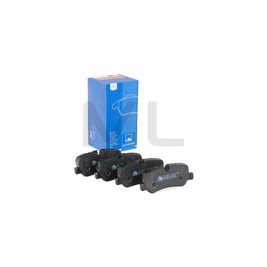 ATE 13.0460-2719.2 Brake pad set excl. wear warning contact, prepared for wear indicator, with brake caliper screws, with accessories