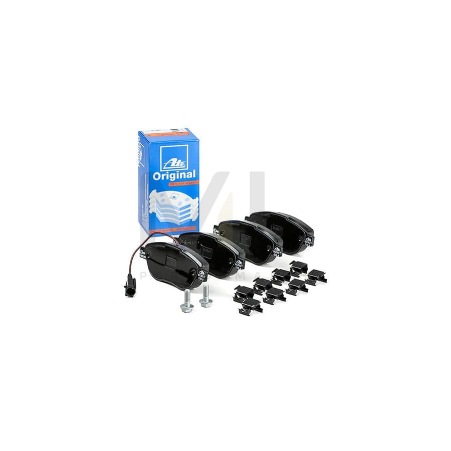 ATE 13.0460-3827.2 Brake pad set incl. wear warning contact, with brake caliper screws, with accessories