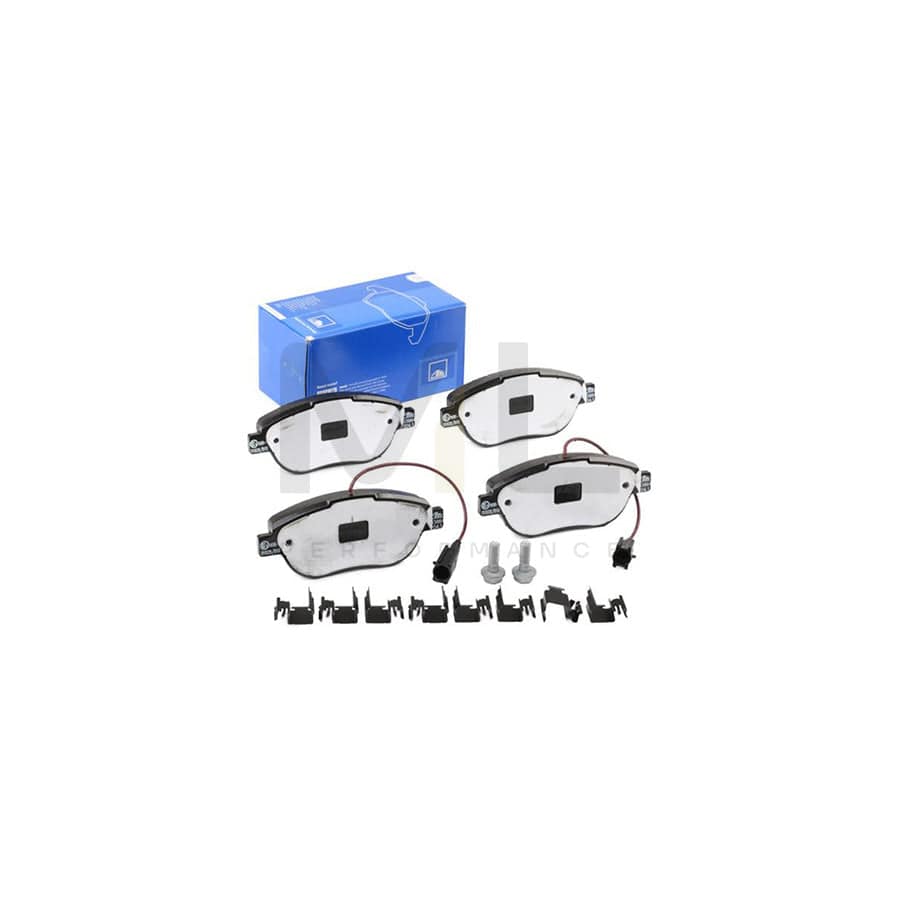 ATE 13.0460-3864.2 Brake pad set incl. wear warning contact, with brake caliper screws, with accessories