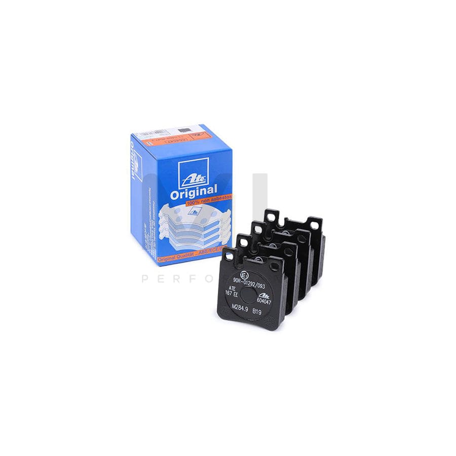 ATE 13.0460-4047.2 Brake pad set excl. wear warning contact, prepared for wear indicator