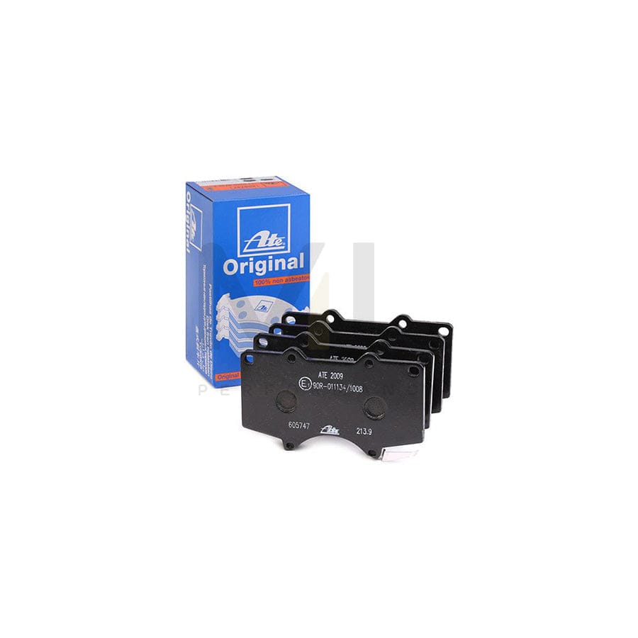 ATE 13.0460-5747.2 Brake pad set with acoustic wear warning