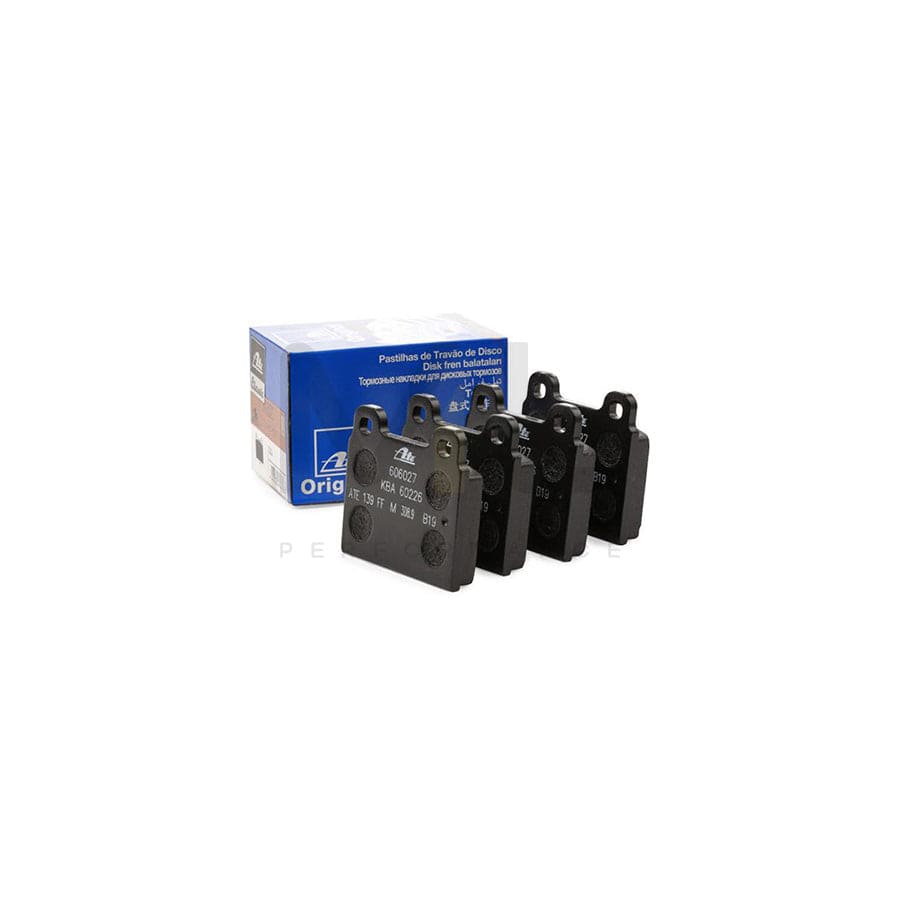 ATE 13.0460-6027.2 Brake pad set excl. wear warning contact, not prepared for wear indicator
