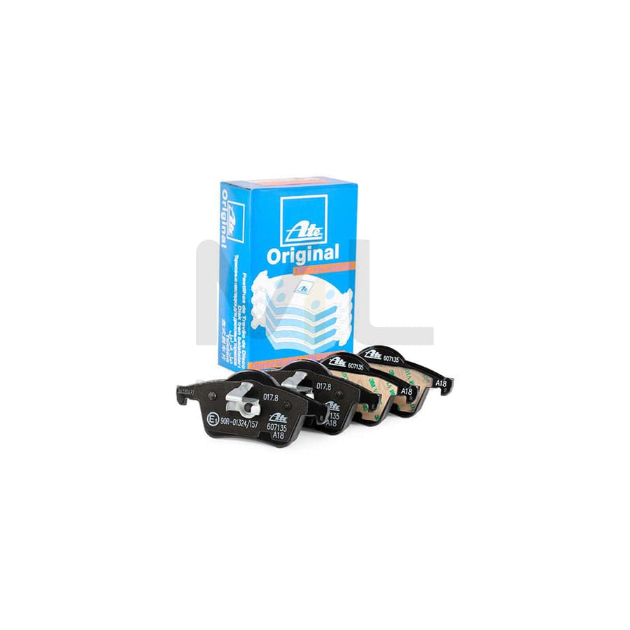 ATE 13.0460-7135.2 Brake pad set excl. wear warning contact, not prepared for wear indicator