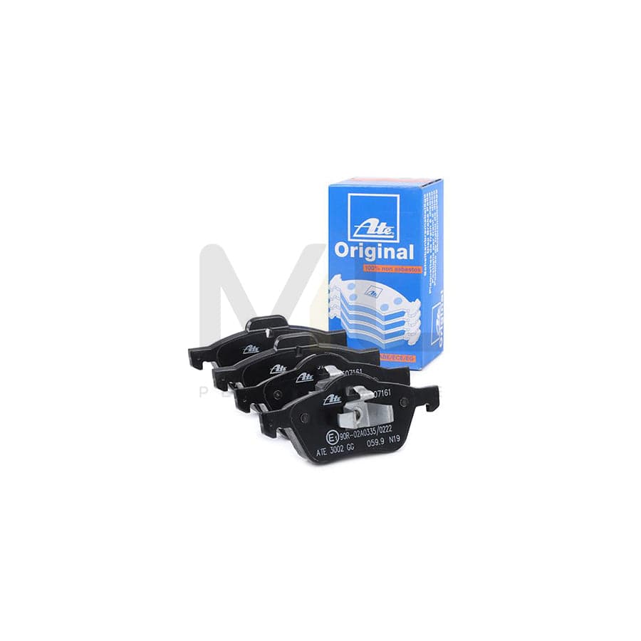ATE 13.0460-7161.2 Brake pad set excl. wear warning contact, prepared for wear indicator
