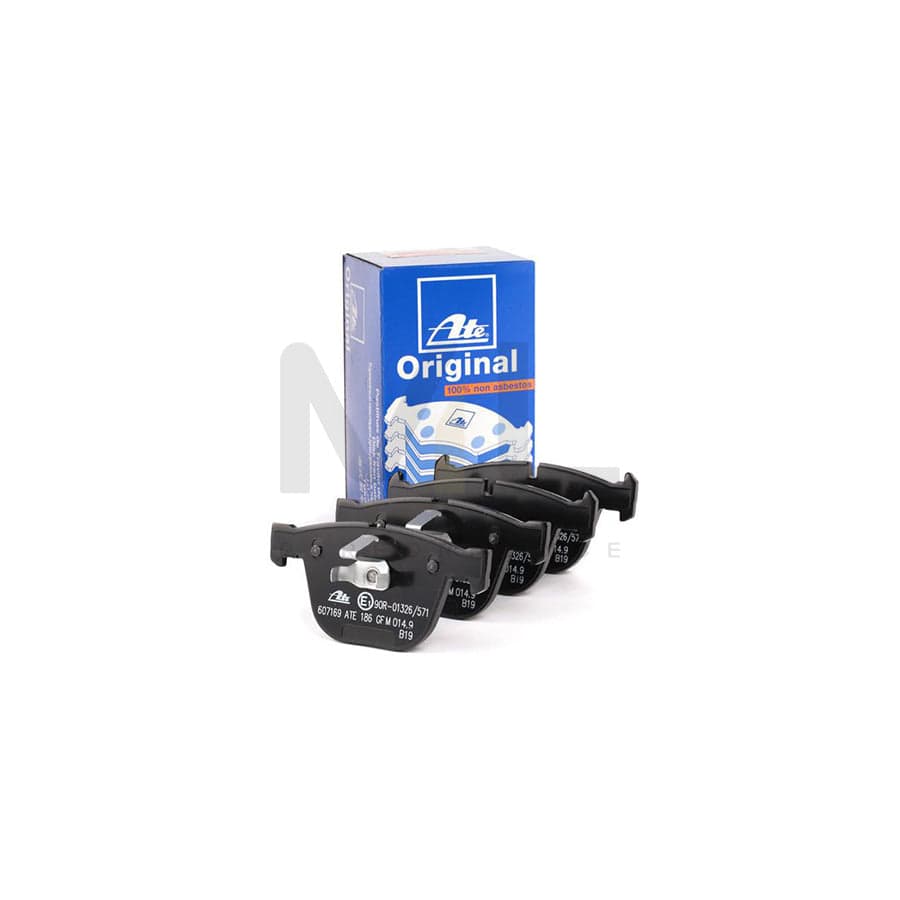 ATE 13.0460-7169.2 Brake pad set excl. wear warning contact, prepared for wear indicator