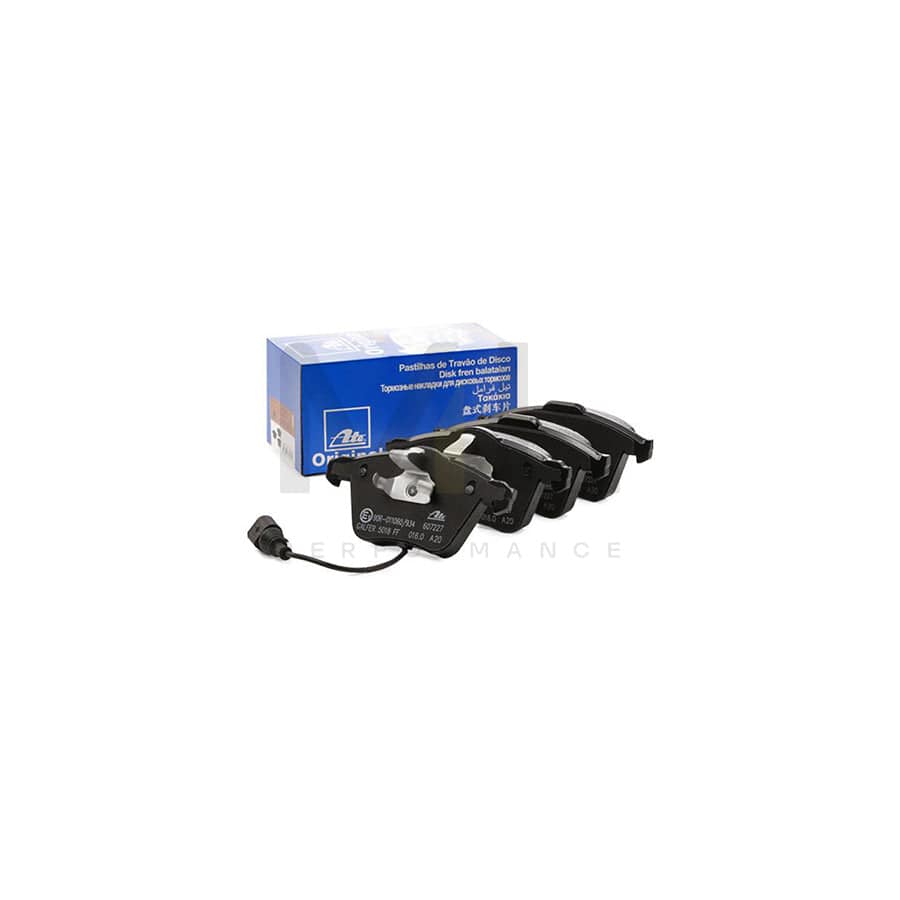 ATE 13.0460-7227.2 Brake pad set incl. wear warning contact