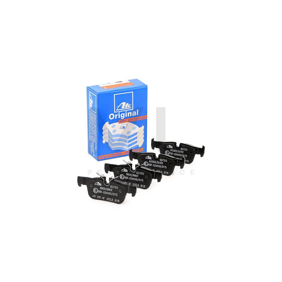 ATE 13.0460-7315.2 Brake pad set excl. wear warning contact, prepared for wear indicator