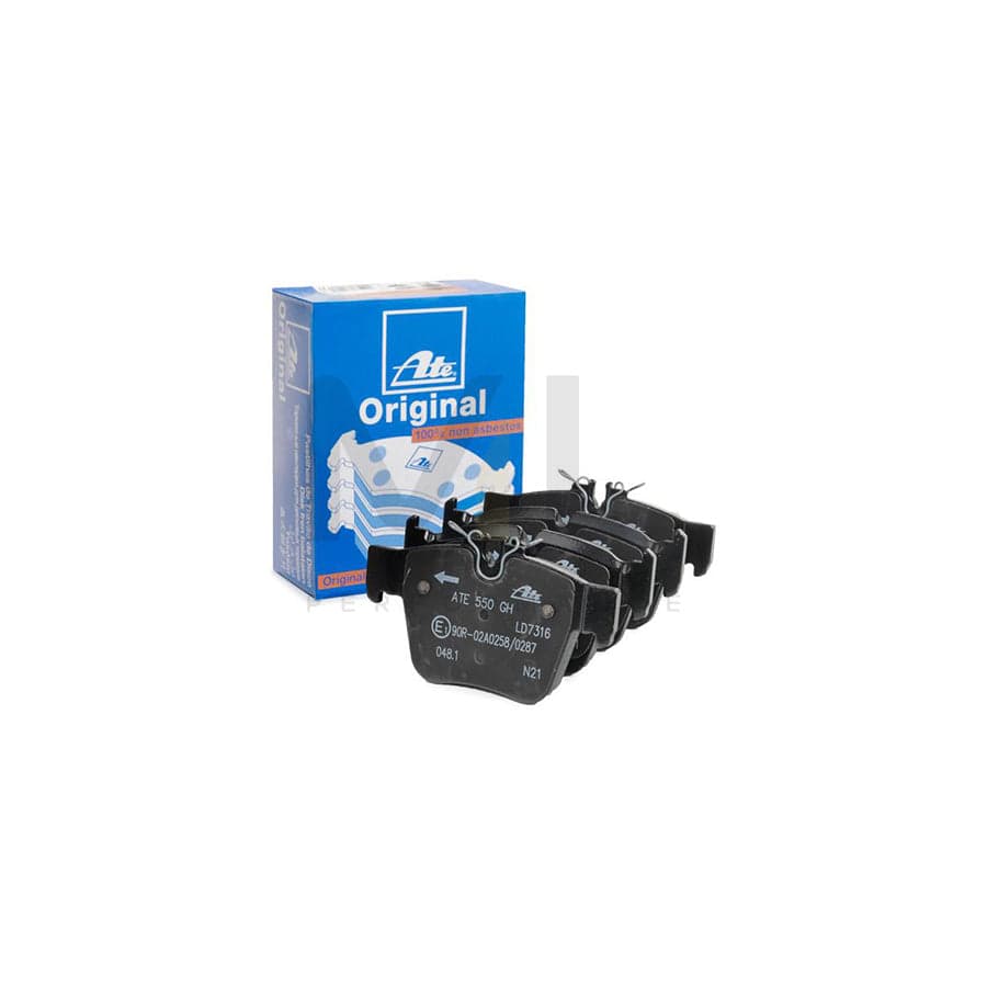 ATE 13.0470-7316.2 Brake pad set excl. wear warning contact, prepared for wear indicator