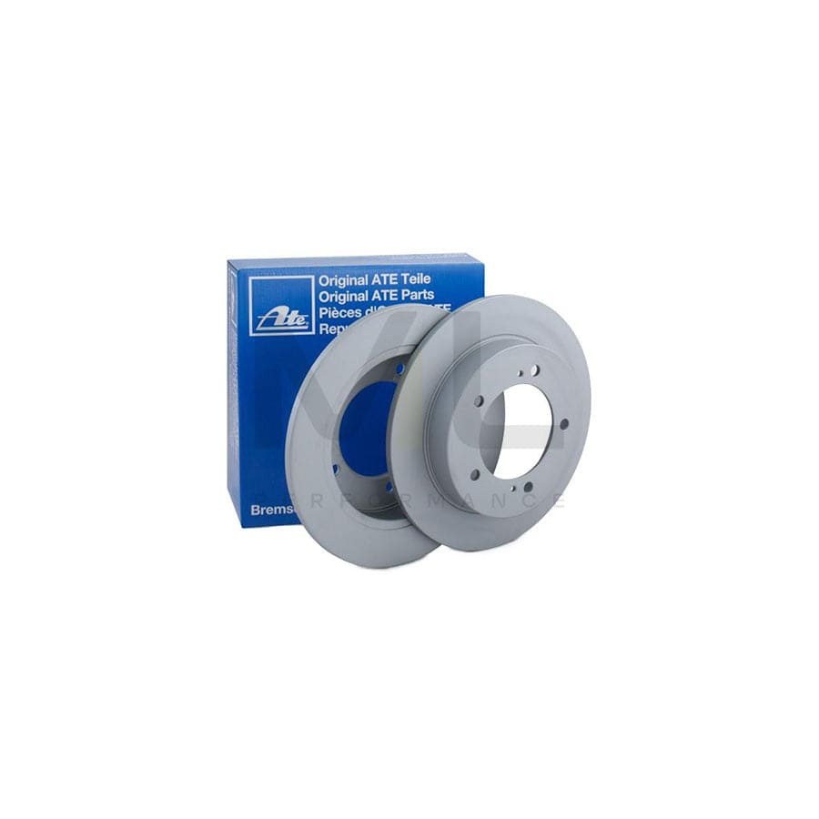 ATE 24.0110-0242.1 Brake Disc Solid, Coated  - 1 piece