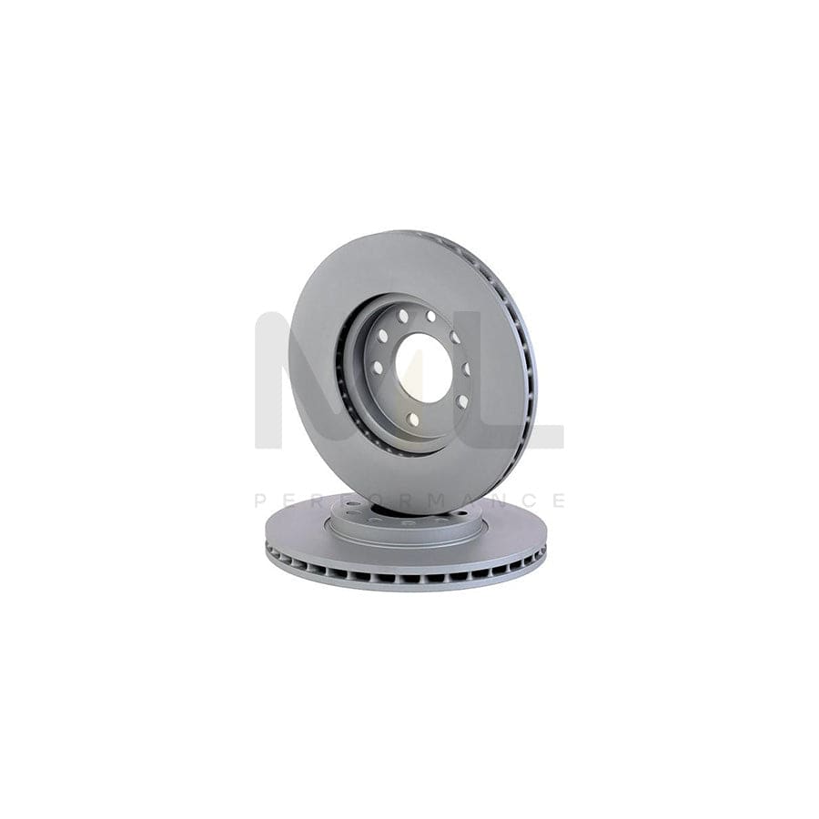 ATE 24.0125-0131.1 Brake Disc Vented, Coated, Alloyed / High-carbon, with bolts/screws  - 1 piece