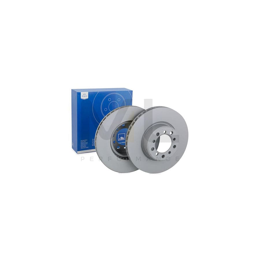 ATE 24.0128-0102.1 Brake Disc suitable for MERCEDES-BENZ S-Class Vented, Coated, Alloyed / High-carbon  - 1 piece