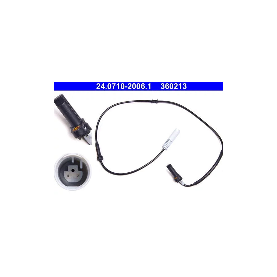 ATE 24.0710-2006.1 Abs Sensor for BMW 7 (E38)