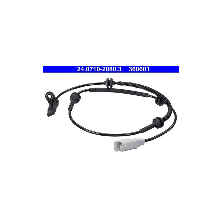 ATE 24.0710-2080.3 Abs Sensor for Peugeot 607 Saloon