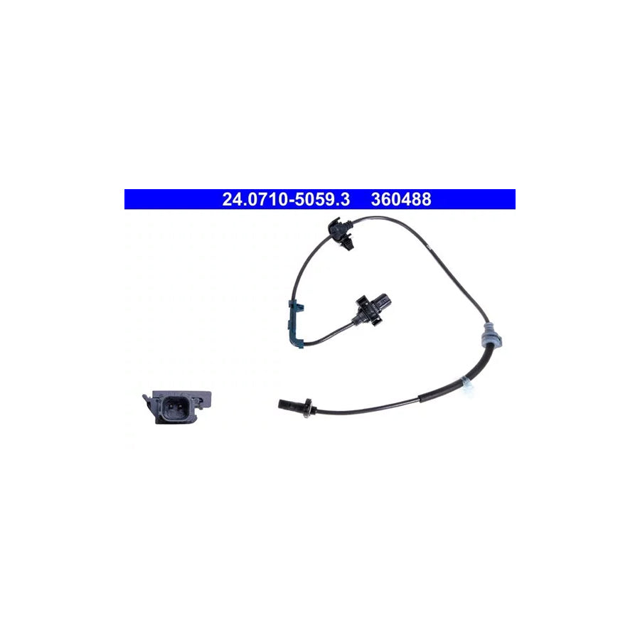 ATE 24.0710-5059.3 Abs Sensor for Honda Cr-V III (Re)