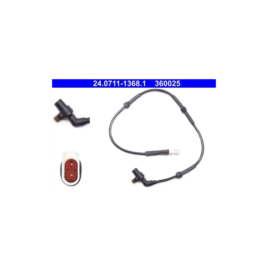ATE 24.0711-1368.1 Abs Sensor for Ford Escort