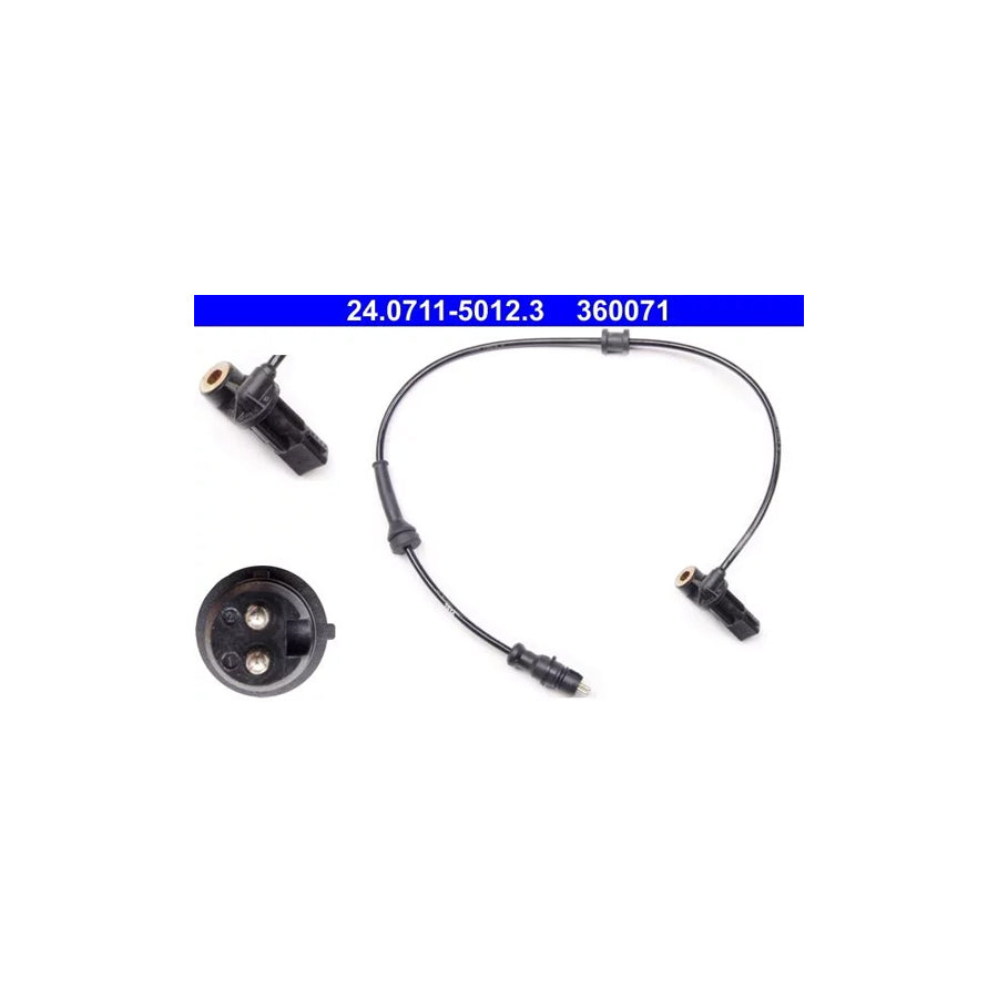 ATE 24.0711-5012.3 Abs Sensor for Renault Laguna