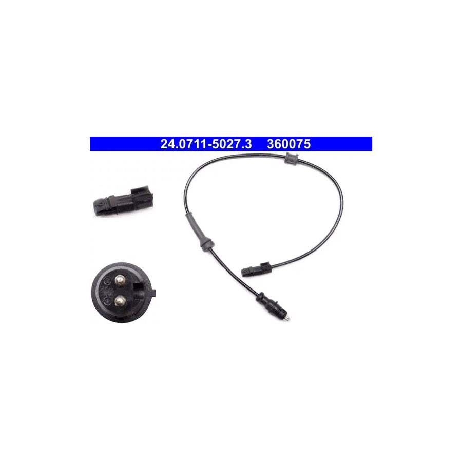 ATE 24.0711-5027.3 Abs Sensor for Renault Laguna