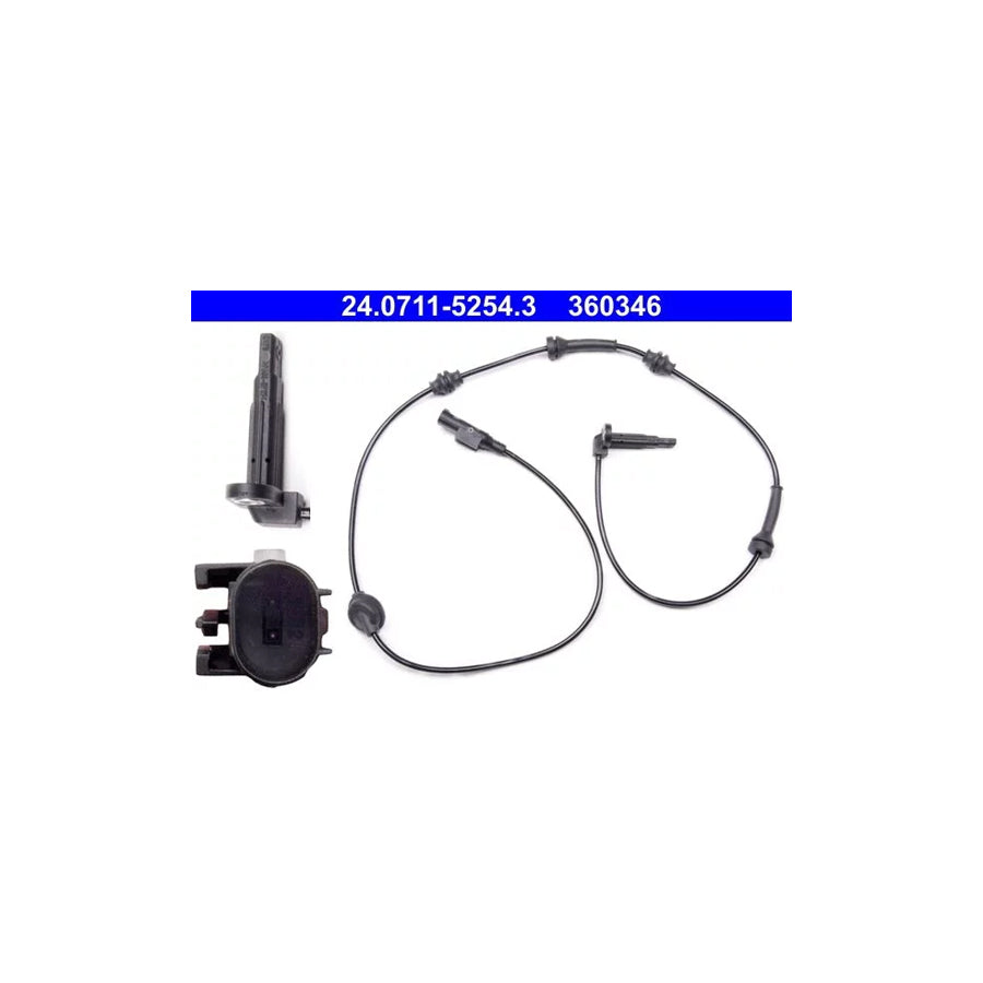 ATE 24.0711-5254.3 Abs Sensor for Alfa Romeo Giulietta