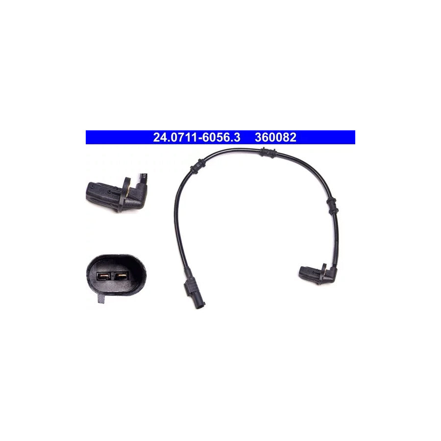 ATE 24.0711-6056.3 Abs Sensor Suitable for Mercedes-Benz ML-Class (W163)
