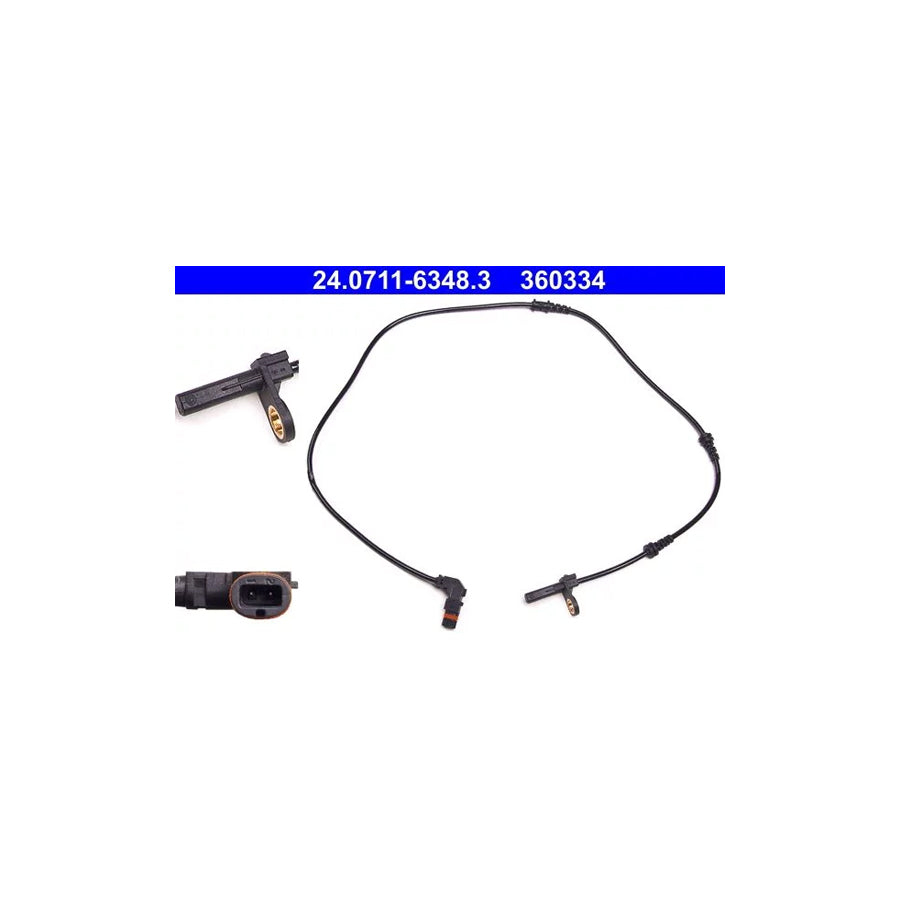 ATE 24.0711-6348.3 Abs Sensor Suitable for Mercedes-Benz S-Class
