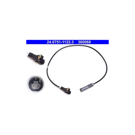 ATE 24.0751-1122.3 Abs Sensor for BMW 3 Series
